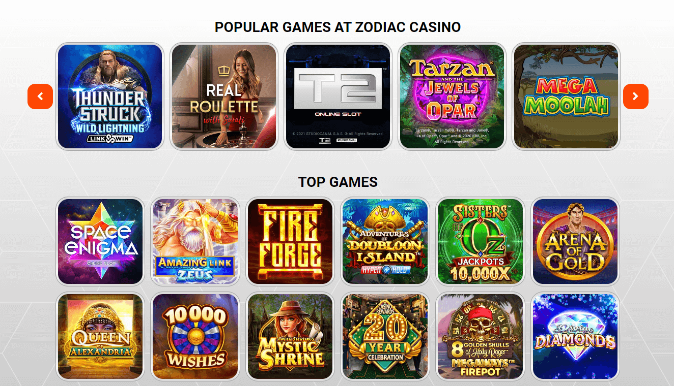 Zodiac casino